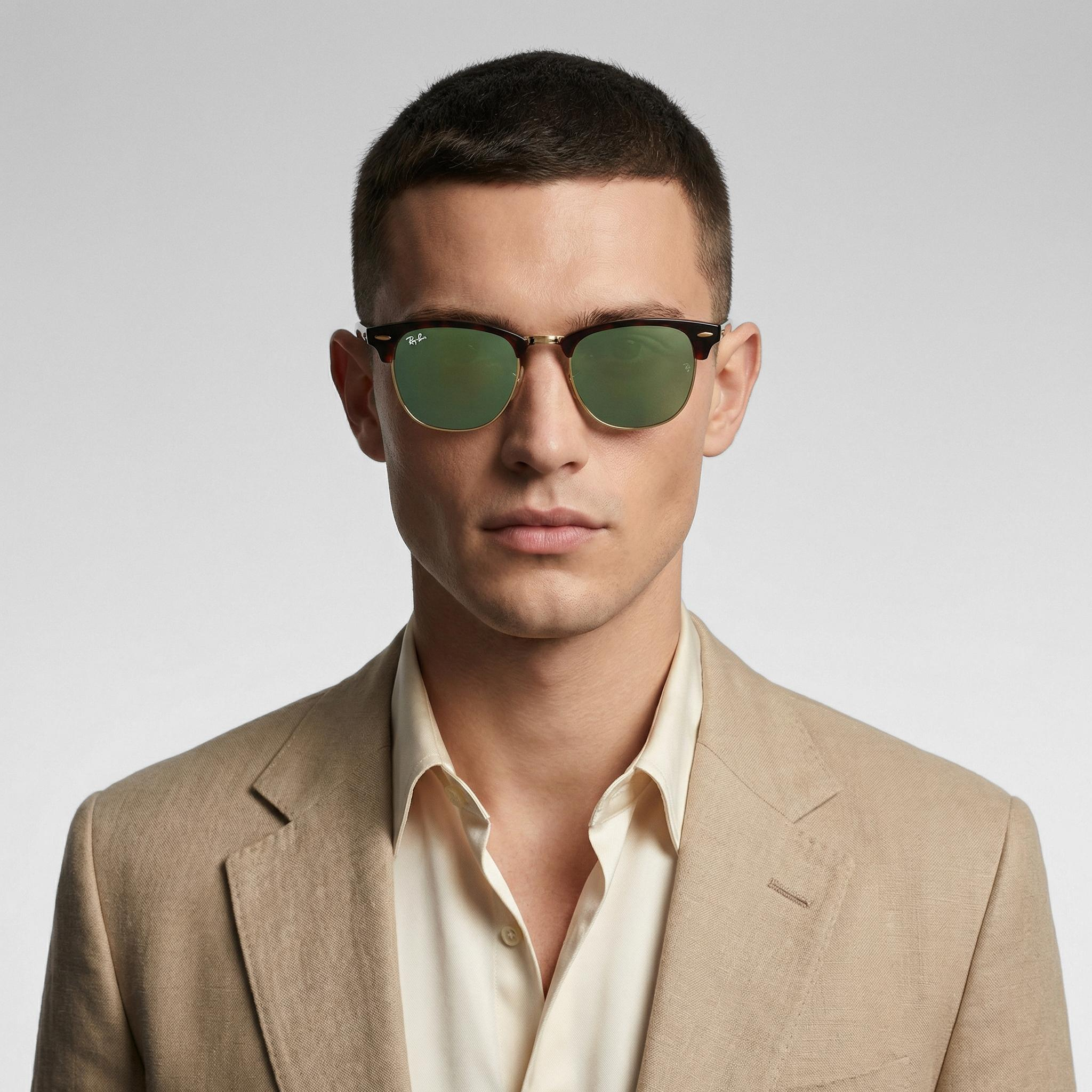 عینک آفتابی کلاب مستر (Clubmaster) ری بن مدل 0RB3016-114519