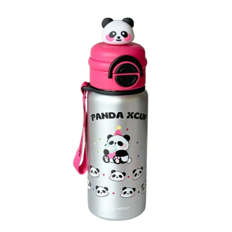 قمقمه کودک مدل sip dual switch طرح cute panda گنجایش 0.55 لیتر