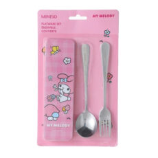 ست قاشق چنگال مینیسو مدل My melody مجموعه 3 عددی