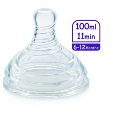 شیشه‌ شیر وی کر مدل دهانه عریض طرح رویا کد B311 حجم 230 میلی لیتر