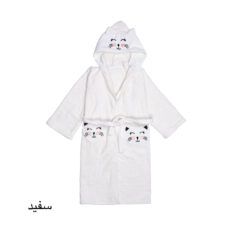 حوله پالتویی کودک هنرمند مدل cat سایز 110×100سانتی متر