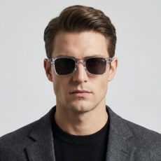 عینک آفتابی ویفرر (Wayfarer) آلبرت وگ مدل SZ8201 Transparent Obsidian