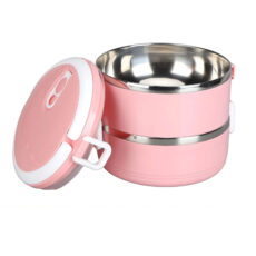 ظرف نگهدانده غذا مدل دو طبقه Lunch Box کد 1369n