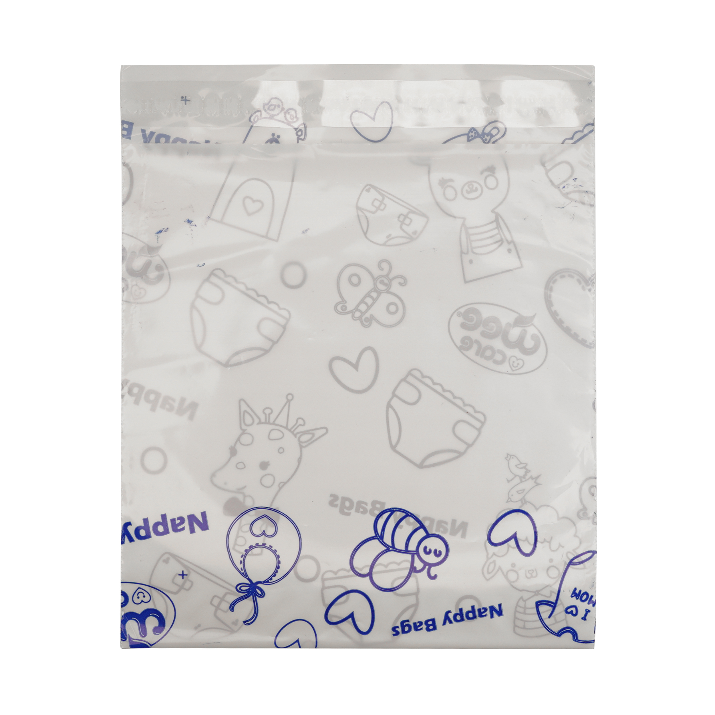 کیسه بهداشتی پوشک وی کر مدل Nappy Bags قوطی 3 بسته 24 عددی