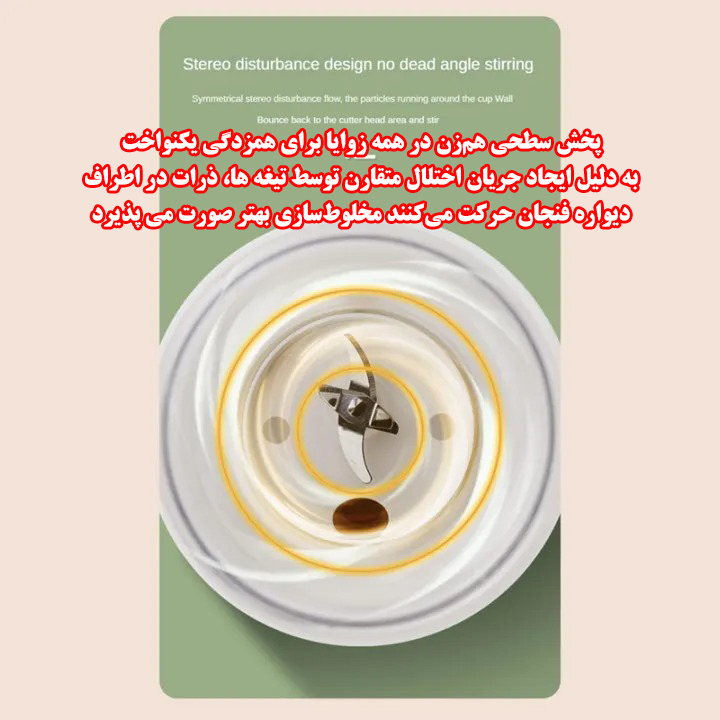 شیکر شارژی مدل BL115 گنجایش 0.5 لیتر