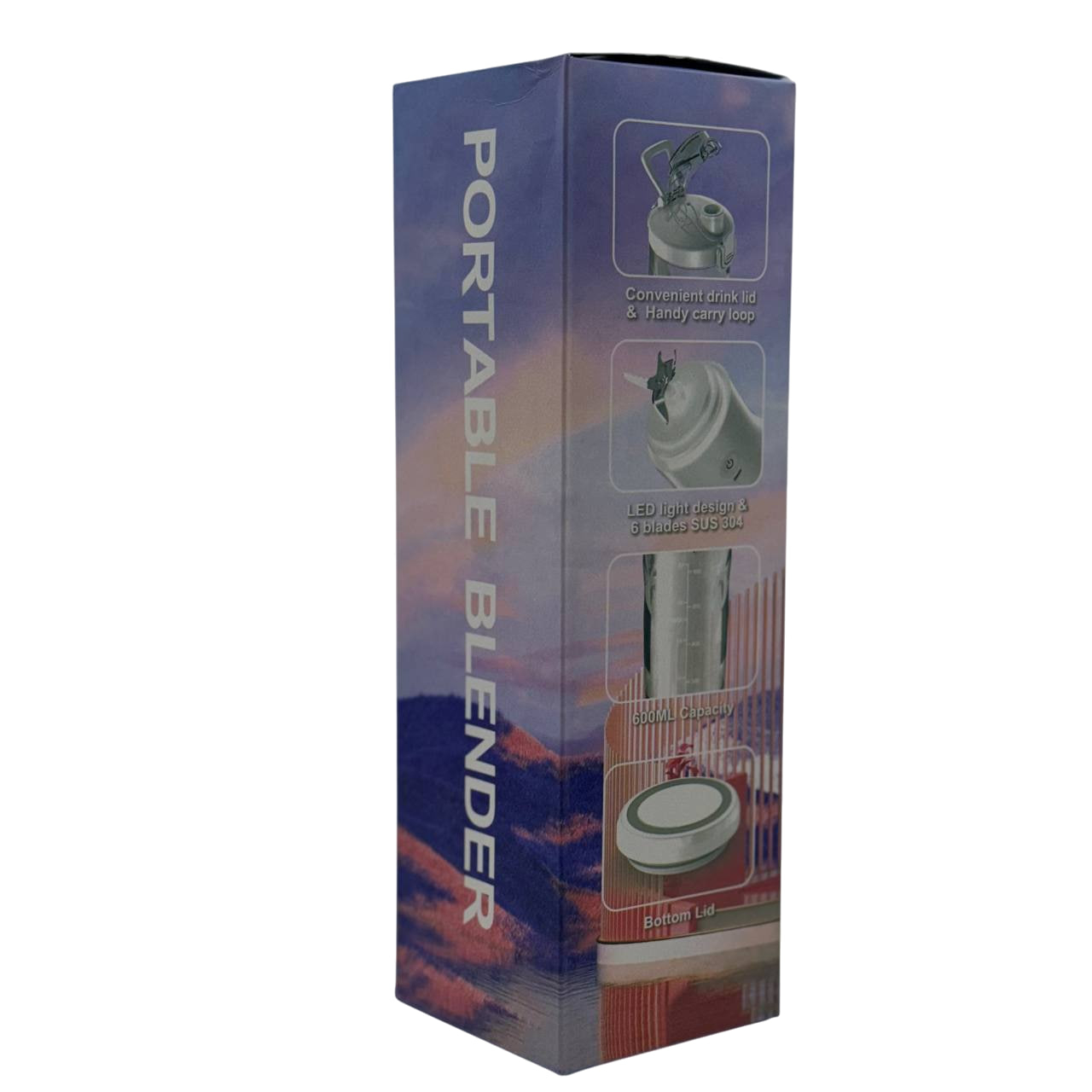 شیکر شارژی قابل حمل مدل A8 گنجایش 0.6 لیتر