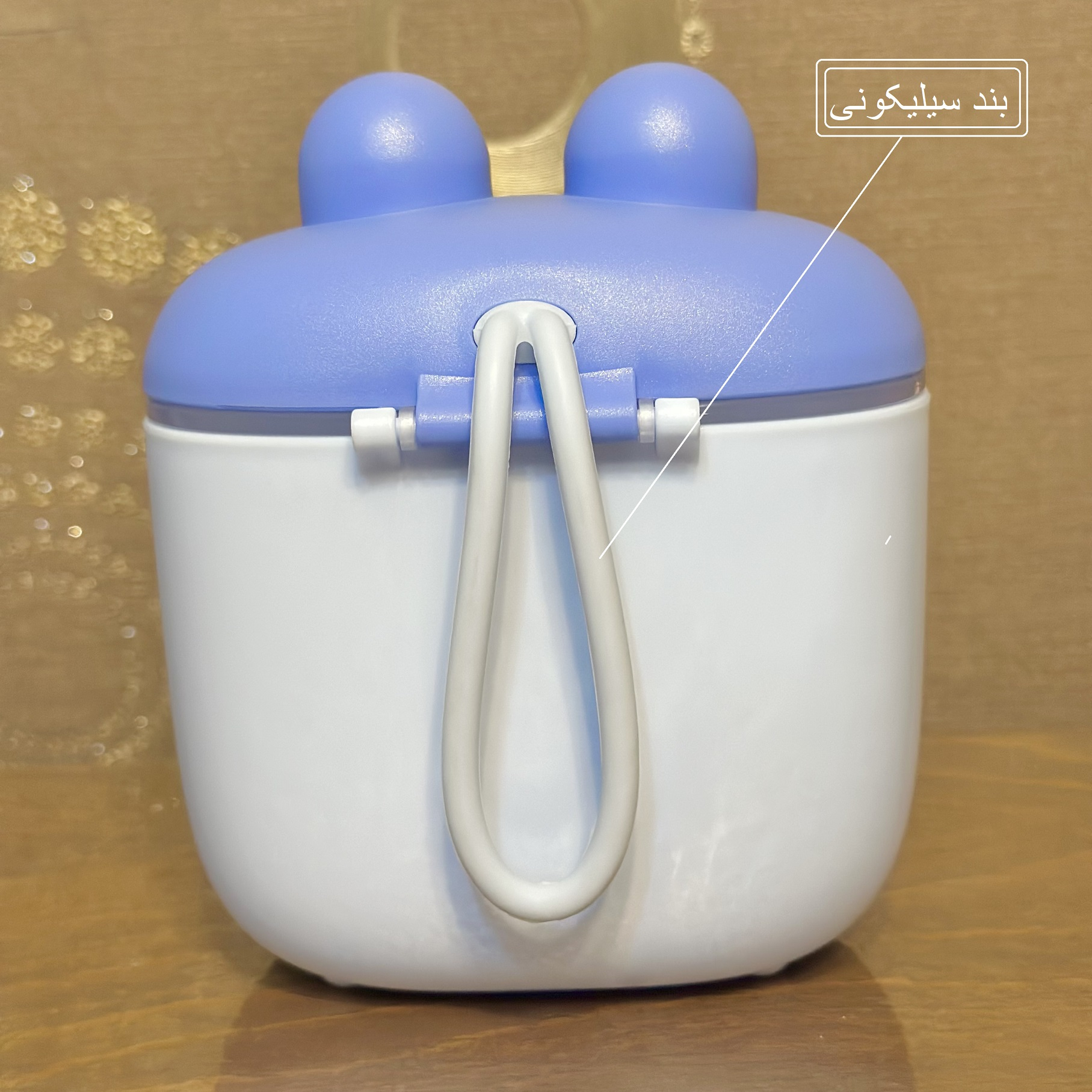 ظرف نگهدارنده شیر خشک کودک مدل استیکر دار کد 1002