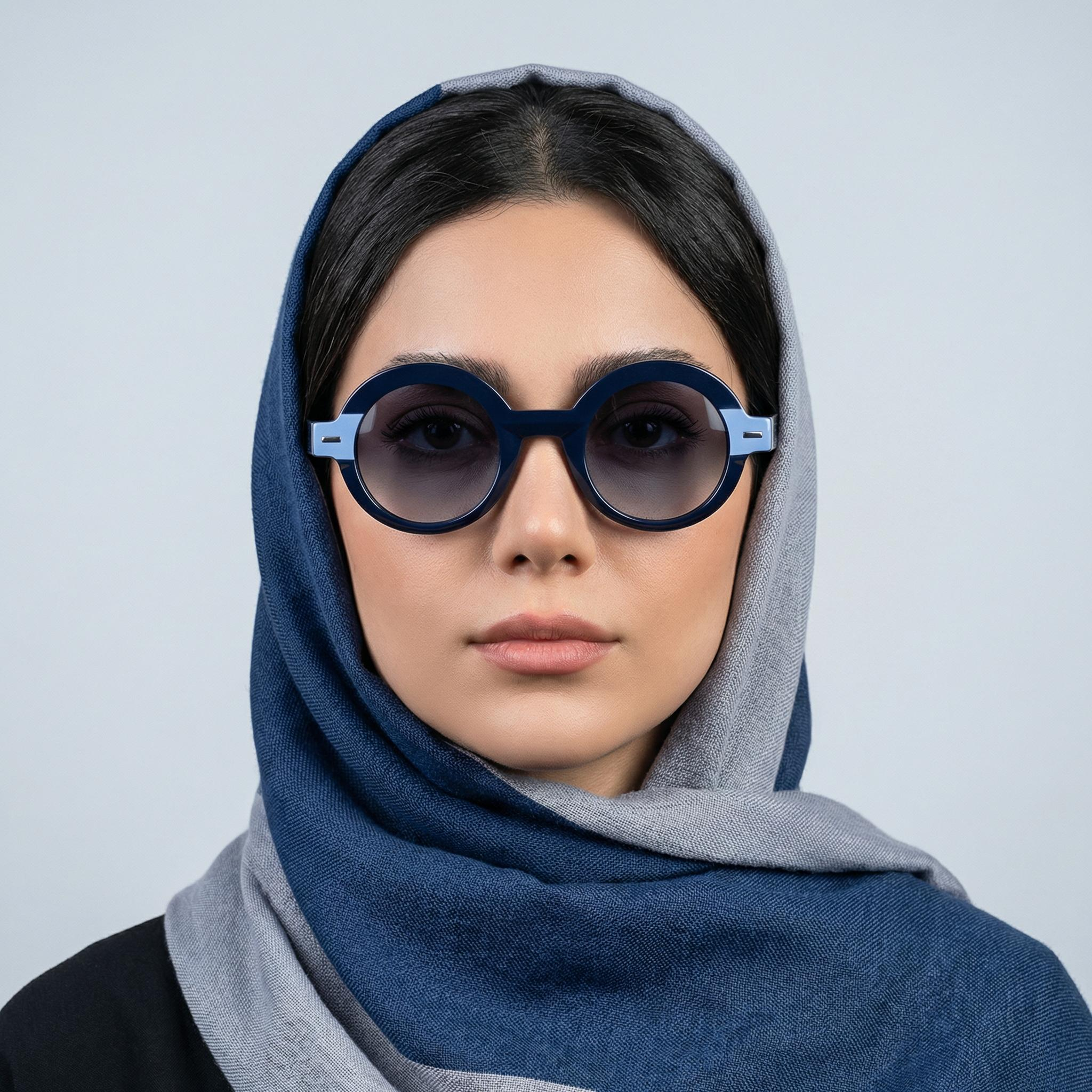 عینک آفتابی گرد زنانه آلبرت وگ مدل S26109C3 Acetate Avantgarde Visionary