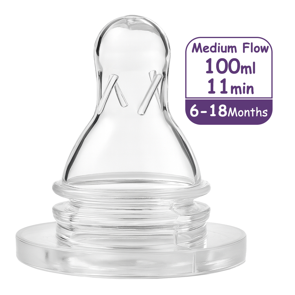 شیشه شیر وی کر مدل دهانه استاندارد طرح زرافه کد B303 حجم 120 میلی لیتر
