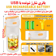 شیکر شارژی مدل BL115 گنجایش 0.5 لیتر