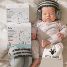 محافظ گوش نویزگیر کودک و نوزاد مدل little ears طرح پنجه