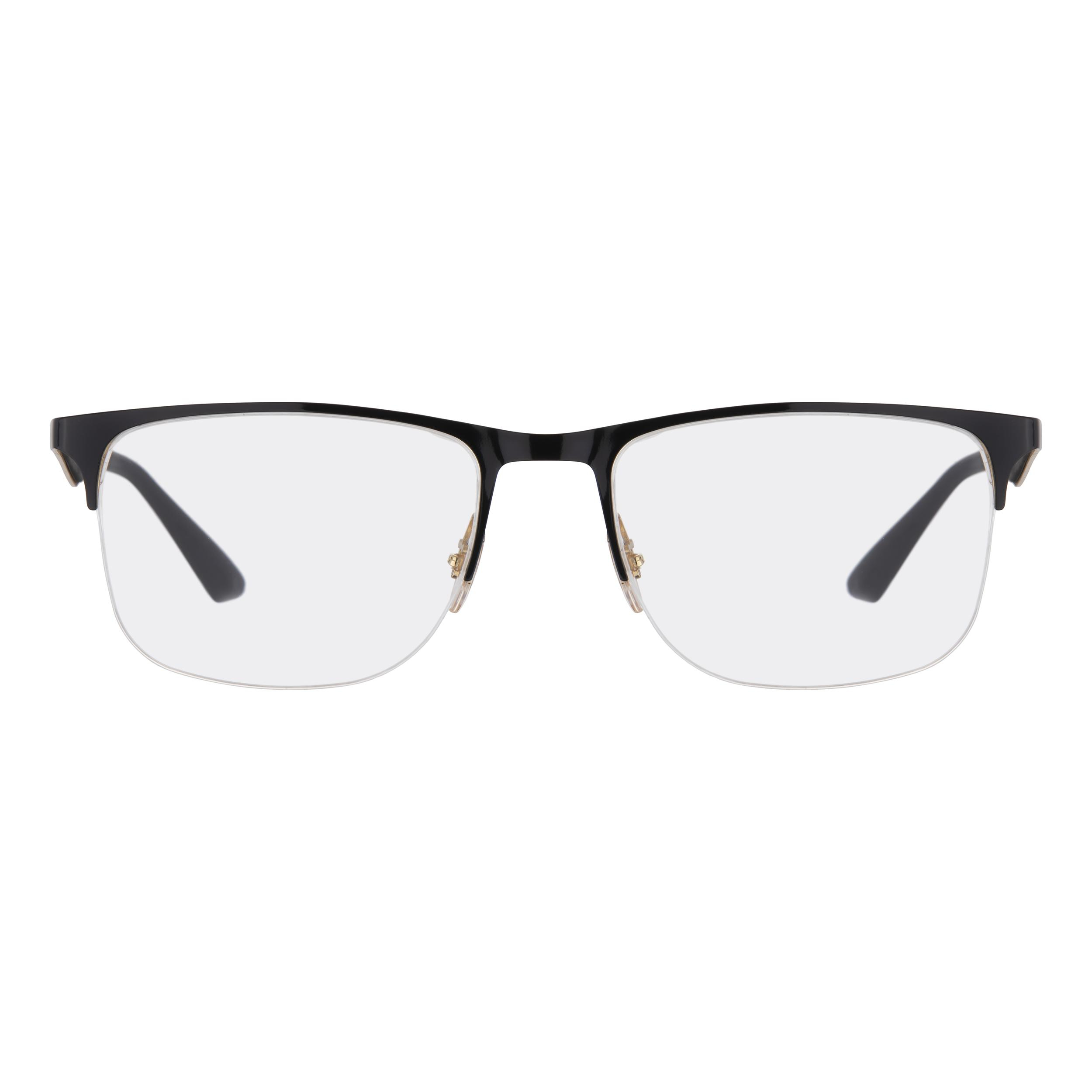 فریم عینک طبی کلاب مستر (Clubmaster) ری بن مدل 0RX6362-2890 مناسب برای صورت بیضی، مثلث، مربع و مستطیل