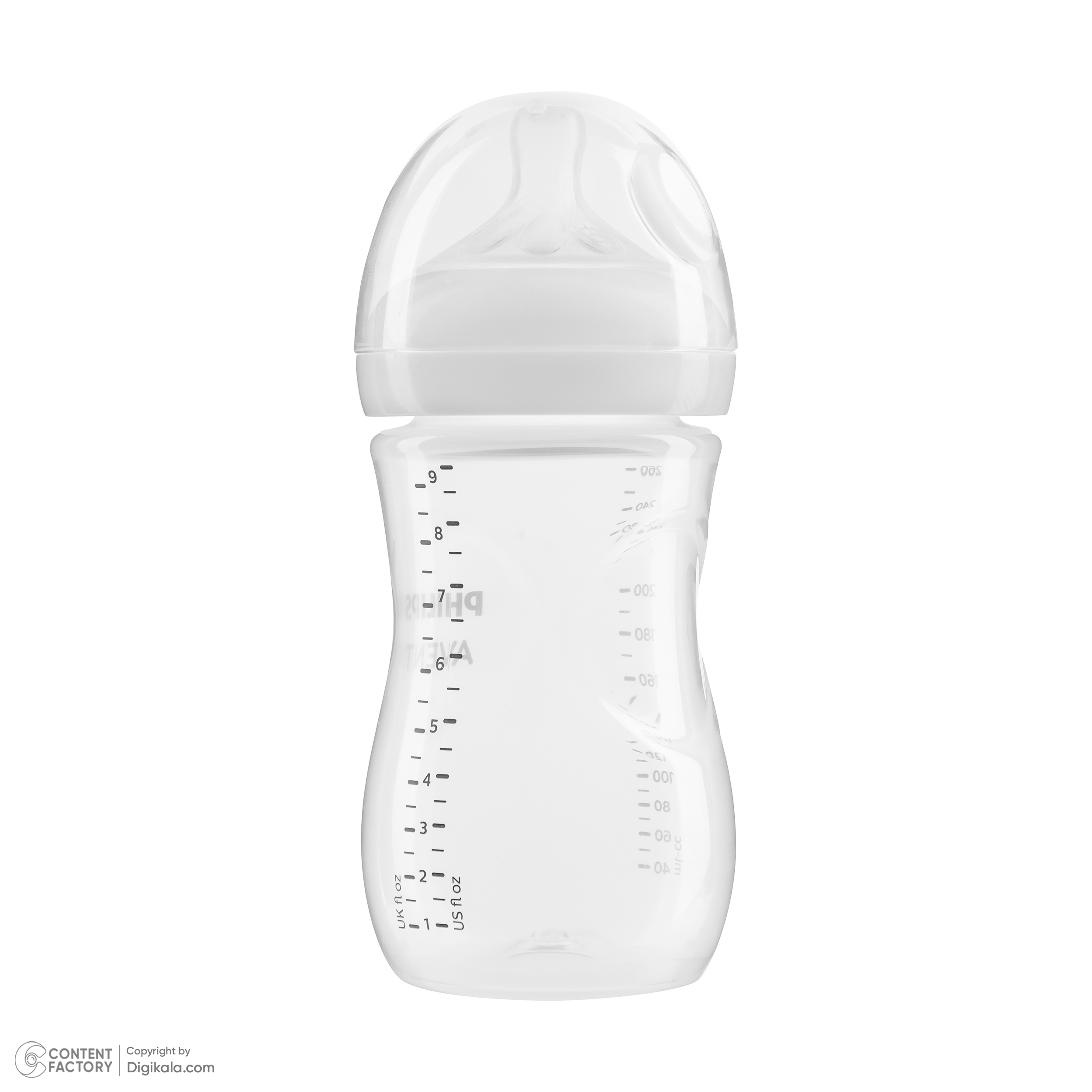 شیشه شیر فیلیپس اونت مدل Natural Response گنجایش 260 میلی لیتر - بسته 2 عددی