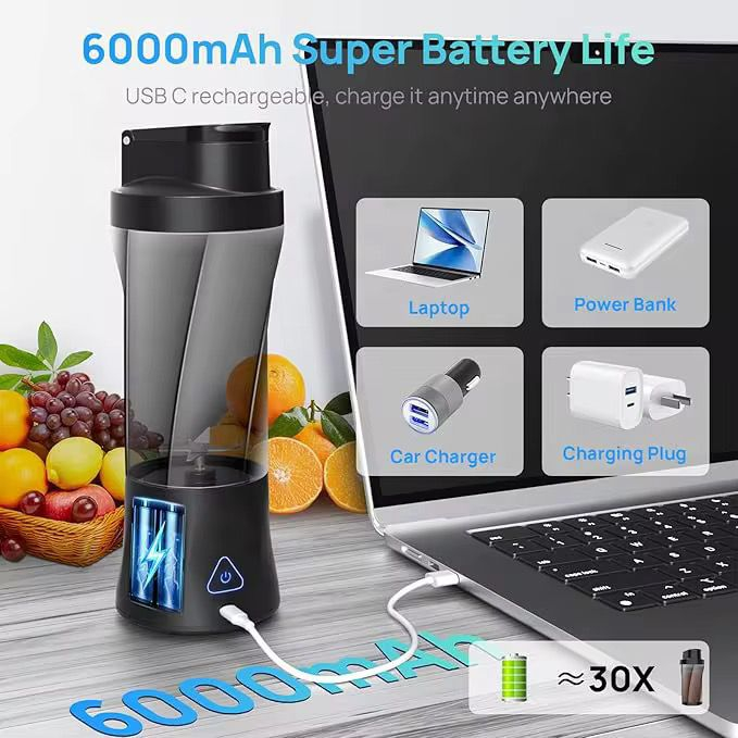 شیکر شارژی مدل LL998 گنجایش 0.7 لیتر