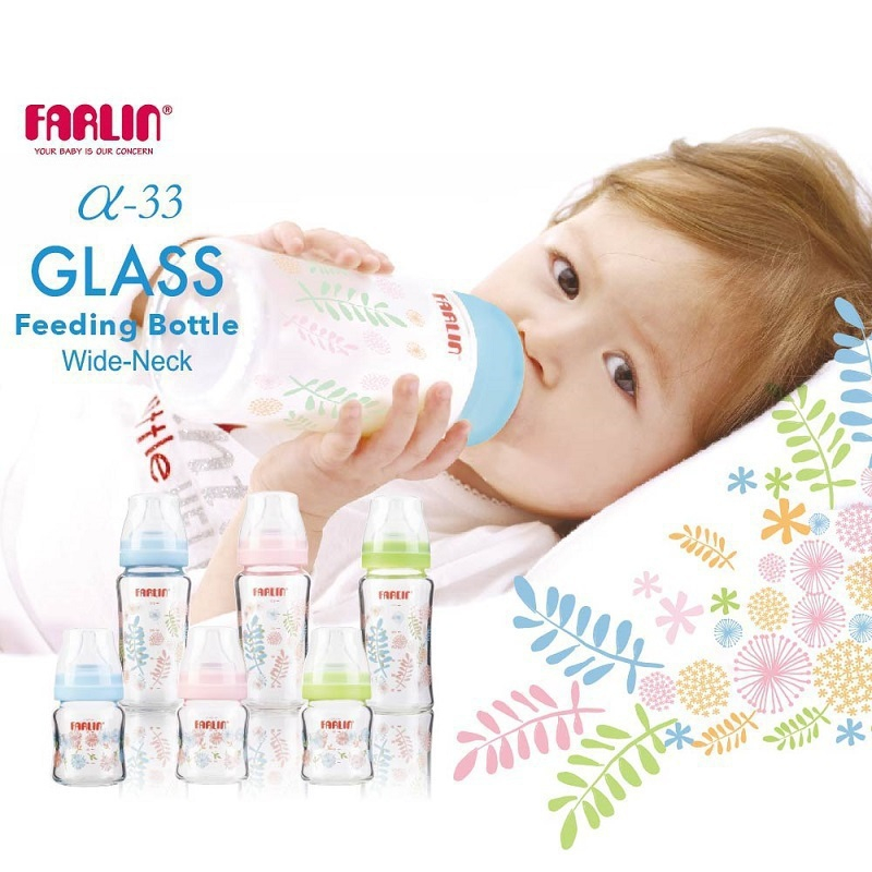 شیشه شیر فارلین کد nf-906 گنجایش 240 میلی لیتر