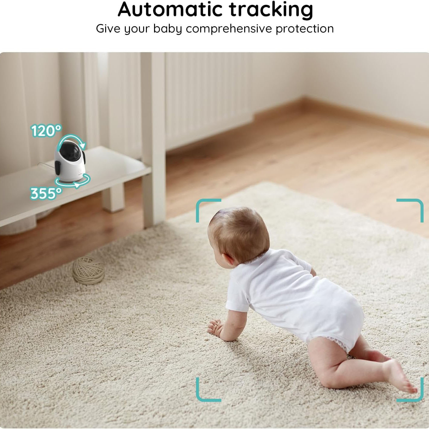 دوربین اتاق کودک بویفون مدل baby 3sm مجموعه 2 عددی