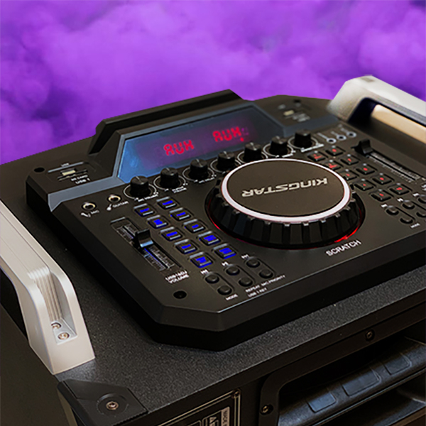 اسپیکر بلوتوثی قابل حمل کینگ استار مدل KBS682 DJ