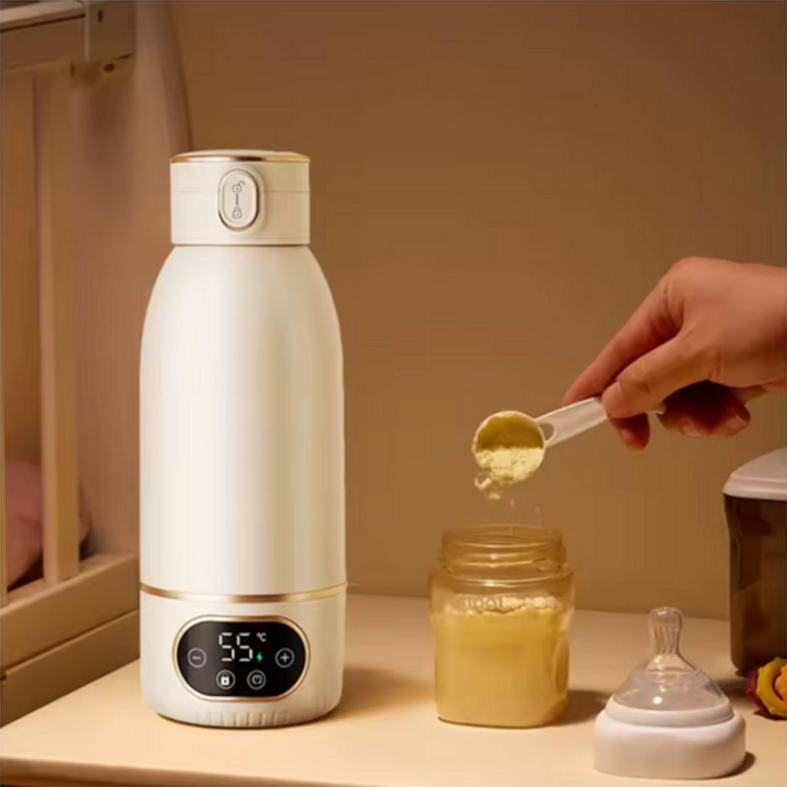گرم کننده برقی شیشه شیر مدل JR07Pro