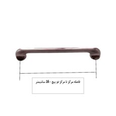 دستگیره کابینت و کمد مدل میله ای کد D160 بسته 10 عددی