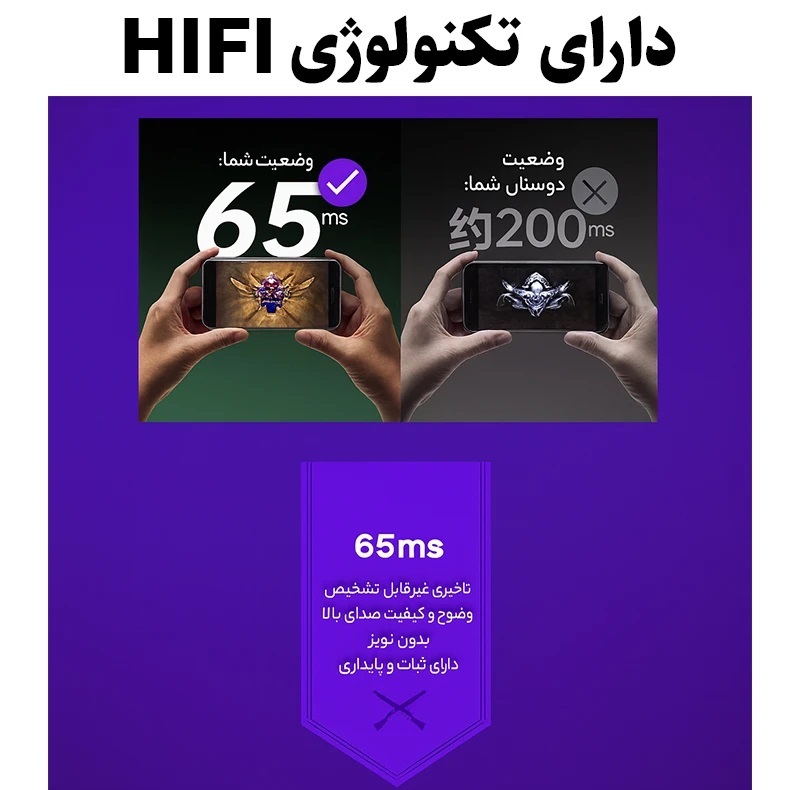 هدفون بلوتوثی موزیک آپولو مدل TWSDX C22