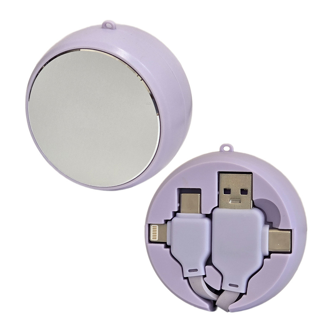 کابل تبدیل USB / USB-C به لایتنینگ / USB-C مدل 65w-4in1 طول 1 متر