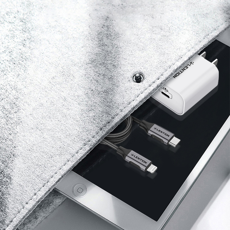 کابل لنشن USB-C به لایتنینگ مدل CLN-2M طول 2 متر