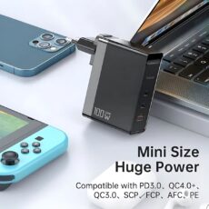 شارژر دیواری 100 وات مک دودو مدل CH-8105 Pro به همراه کابل تبدیل USB-C