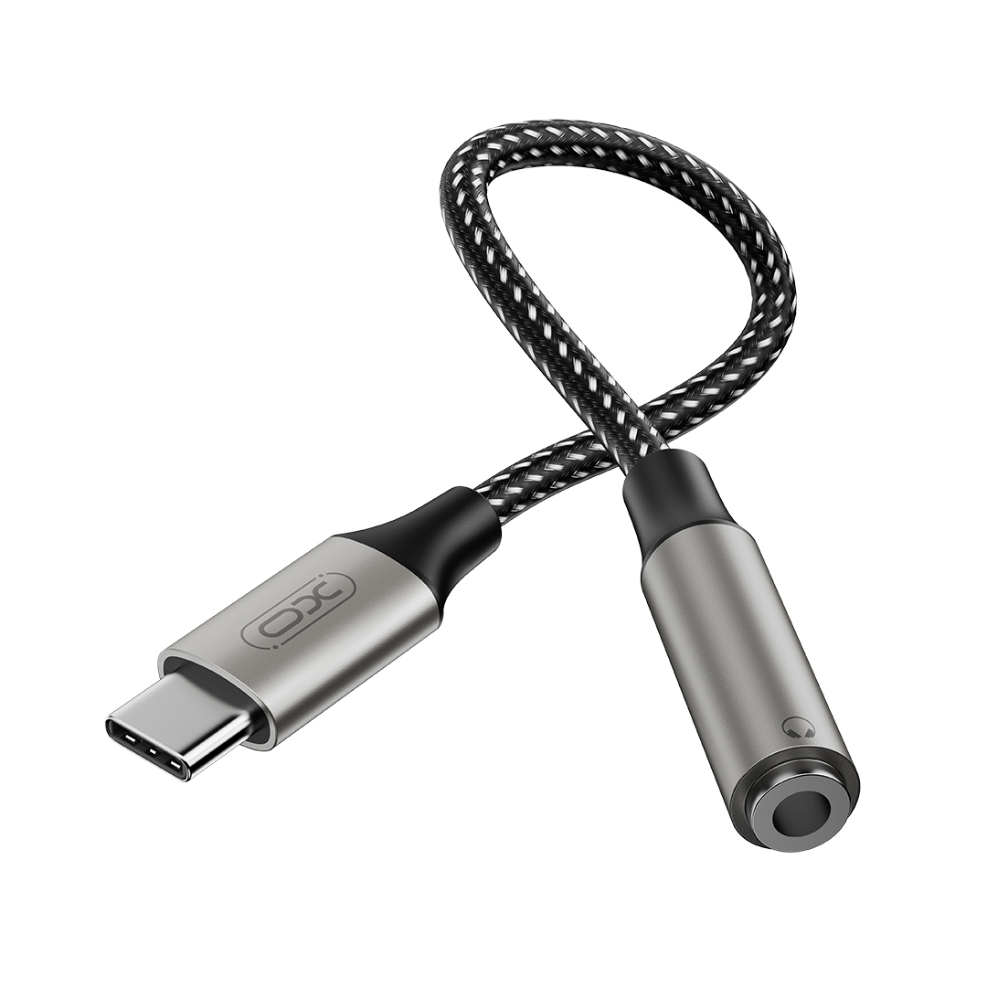 کابل تبدیل usb-c به جک 3.5 میلیمتری ایکس او مدل nbr257c