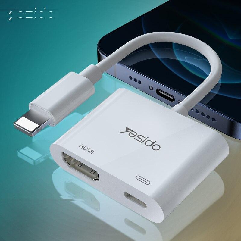 مبدل لایتنینگ به HDMI / لایتنینگ یسیدو مدل HM06