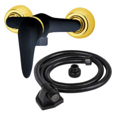 شیر سرویس بهداشتی ایلمان مدل کاج B.GG 230 به همراه شلنگ توالت