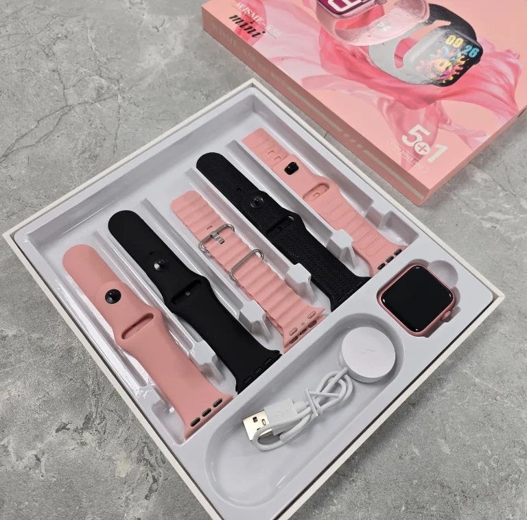 ساعت هوشمند 38 میلیمتری ویسمی مدل X50 MINI با بند سیلیکونی