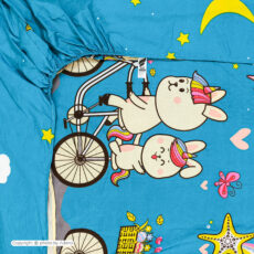 ملحفه میکرو کودک آدنو مدل Rainbow کد MC11 سایز 70x135 سانتی متر