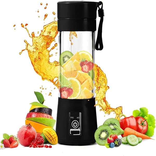 شیکر شارژی مدل A6 گنجایش 0.4 لیتر