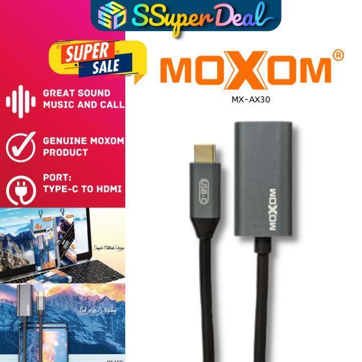 کابل تبدیل USB-C به HDMI موکسوم مدل MX-AX30