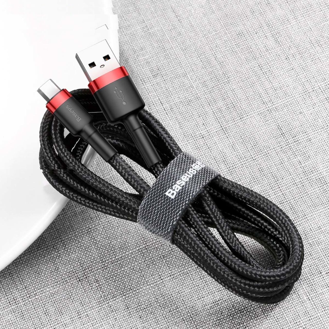 کابل تبدیل USB به لایتنینگ باسئوس مدل CAFULE طول 2 متر