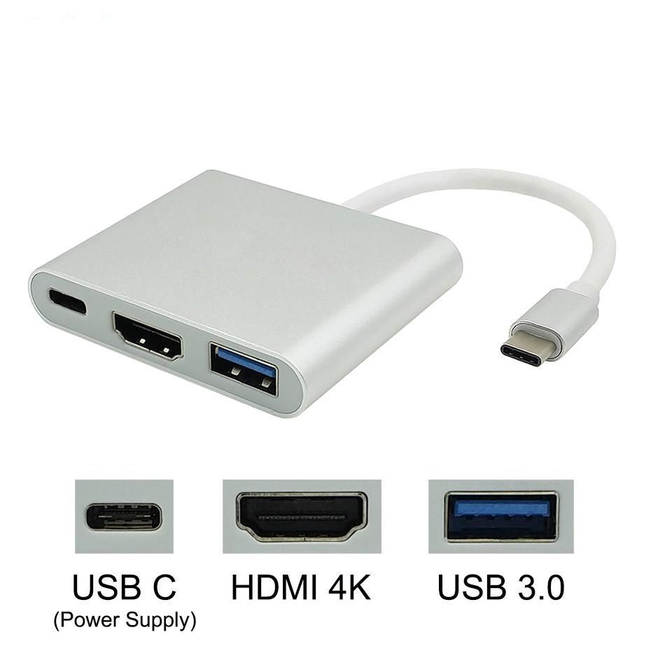 مبدل USB-C به HDMI/USB مدل AF02