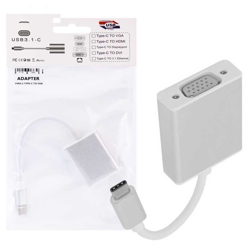مبدل USB-C به VGA مدل VU1