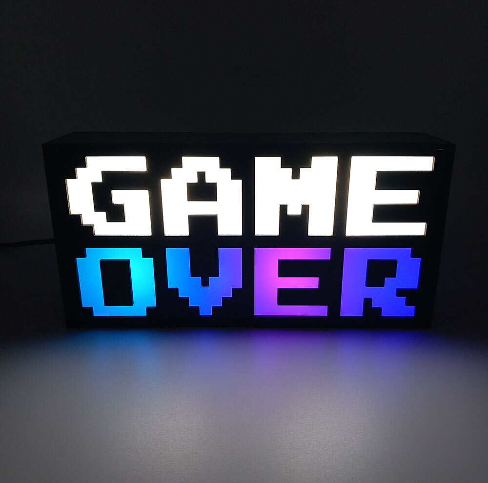 آیکون لایت طرح GAME OVER کد GAS-01