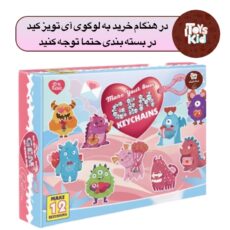 پک جاسوییچی آی تویز کید مدل الماسی طرح هیولا مجموعه 12 عددی