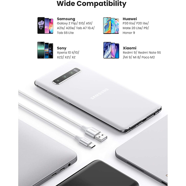 کابل تبدیل USB به USB-C یوگرین مدل L514-45075 طول 1 متر