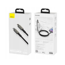 کابل تبدیل USB-C به لایتنینگ باسئوس مدل Tungsten طول 2 متر