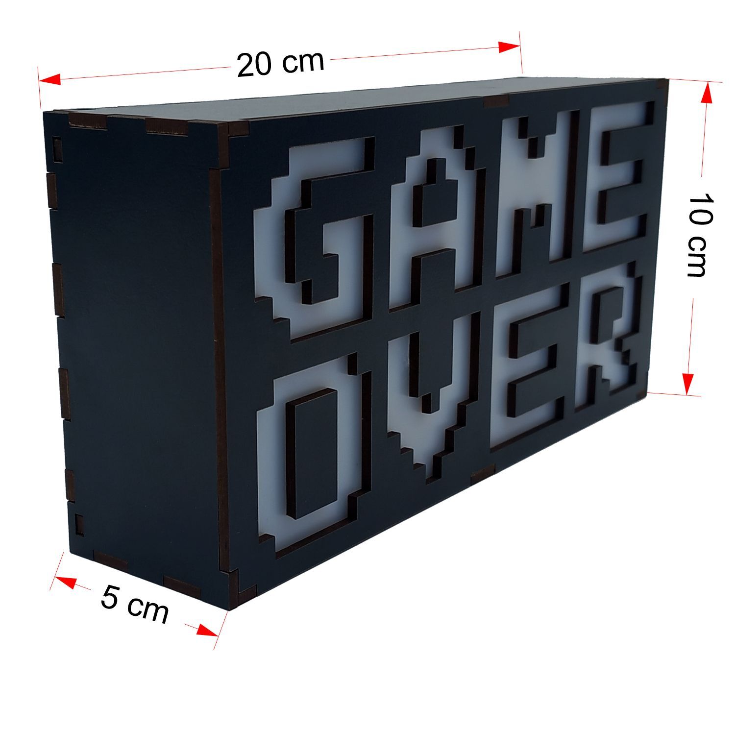 آیکون لایت طرح GAME OVER کد GAS-01