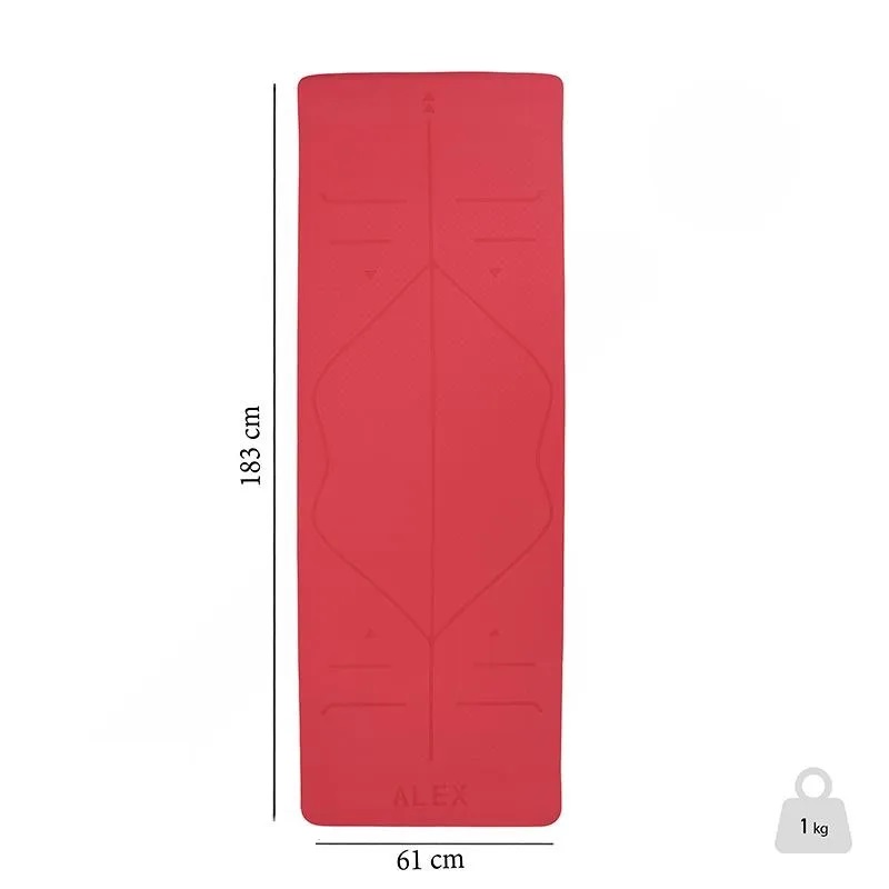 زیر انداز یوگا مدل NK-6271 ضخامت 6 میلی متر