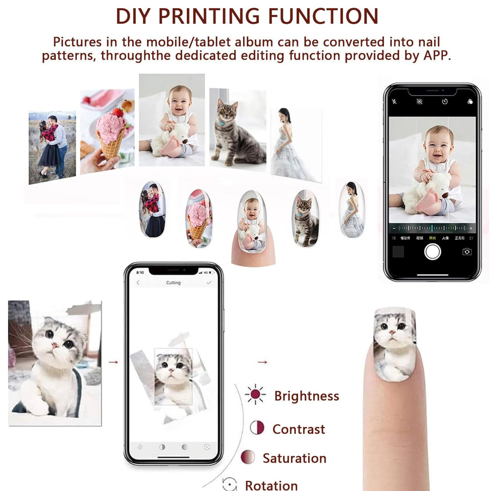 پرینتر ناخن مدل Smart Nail
