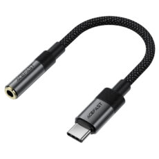 کابل تبدیل USB-C به جک 3.5 میلی متری ایس فست مدل J12 طول 0.15 متر