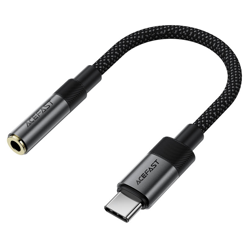 کابل تبدیل USB-C به جک 3.5 میلی متری ایس فست مدل J12 طول 0.15 متر