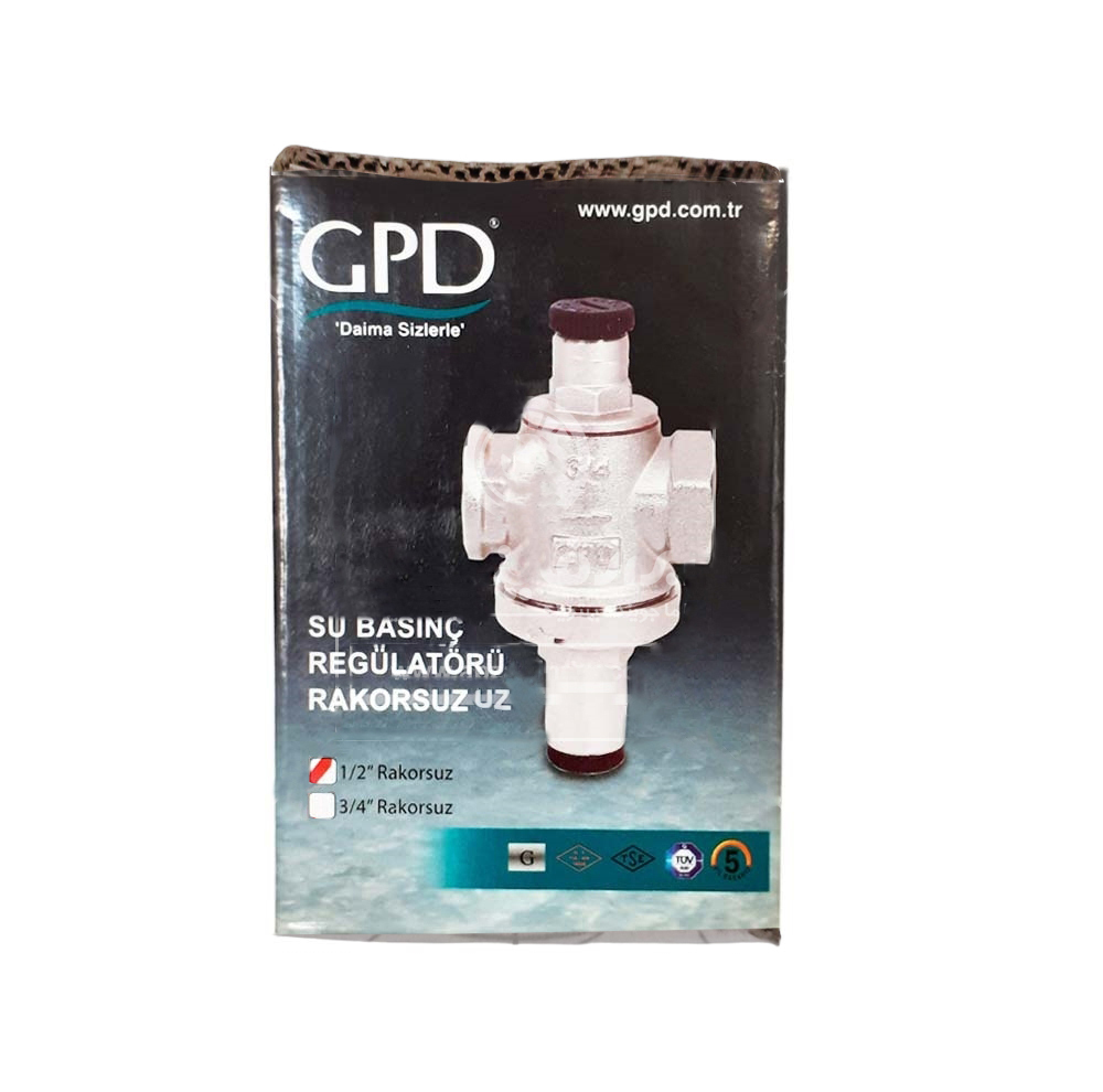 شیر فشار شکن جی پی دی مدل DN15-1/2 کد 1/2
