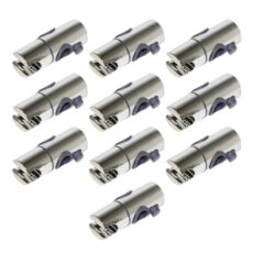 نگهدارنده سردوش حمام دینا مدل DN-4000601 بسته 10 عددی