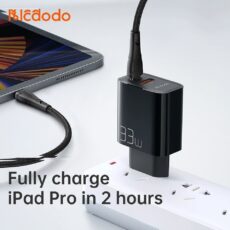 شارژر دیواری مکدودو مدل CH-0922 به همراه کابل تبدیل USB-C