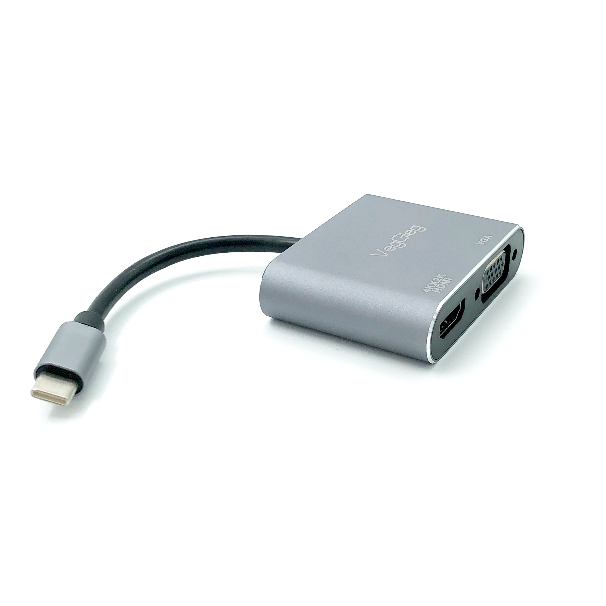 مبدل usb-C به HDMI / VGA وگیگ مدل V-TC02